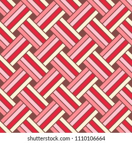 Seamless geometric vector pattern
