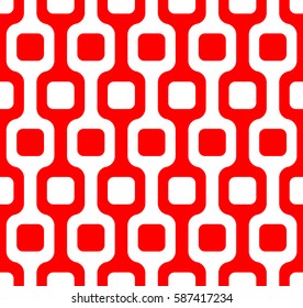 Seamless geometric vector pattern