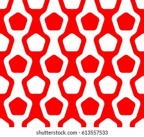 Seamless geometric vector pattern