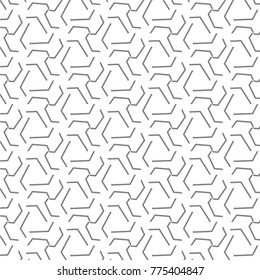 Seamless geometric vector pattern
