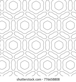 Seamless geometric vector pattern