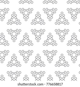Seamless geometric vector pattern