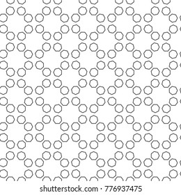 Seamless geometric vector pattern