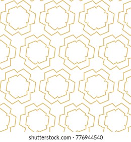 Seamless geometric vector pattern