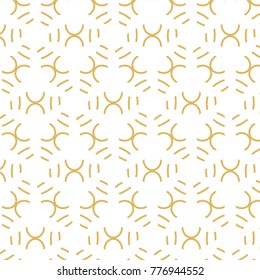 Seamless geometric vector pattern