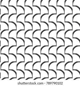 Seamless geometric vector pattern