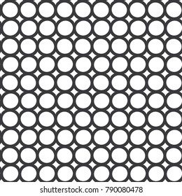 Seamless geometric vector pattern