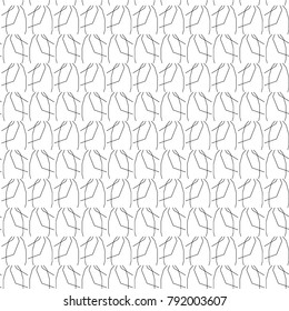Seamless geometric vector pattern