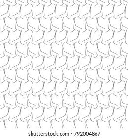 Seamless geometric vector pattern