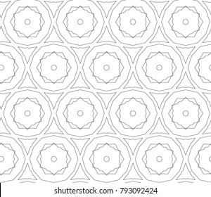 Seamless geometric vector pattern