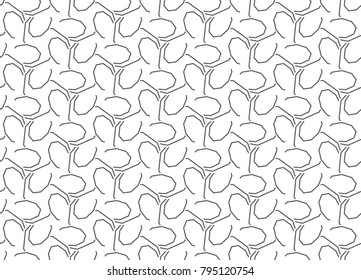 Seamless geometric vector pattern