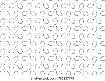 Seamless geometric vector pattern