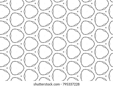 Seamless geometric vector pattern