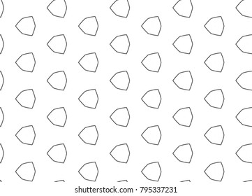 Seamless geometric vector pattern