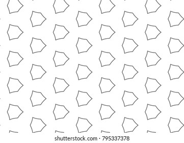 Seamless geometric vector pattern