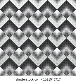Seamless geometric vector pattern. Abstract pattern with repeating symmetric shapes. Graphic design of a lattice. For the cover of cards, wallpaper, fabric.
