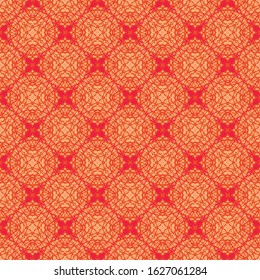 Seamless geometric vector pattern. Abstract repeating background