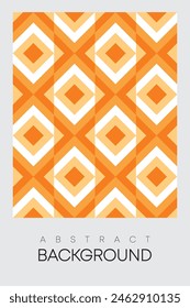 Seamless Geometric Vector Pattern, Abstract geometric pattern background with vintage color.
