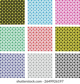Seamless geometric vector pattern background.