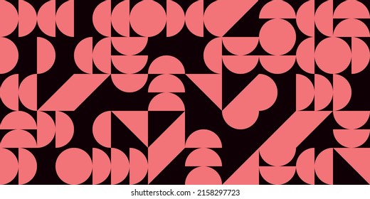 Seamless geometric vector Pattern. Best usage for Webdesign background. Branding. Wallpaper. 