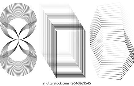 Seamless Geometric Vector Pattern, black and white abstract linear design, Seamless herringbone floor pattern with editable stroke. Diagonal line repeated pattern surface. Morden pattern.