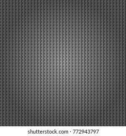 Seamless geometric vector pattern in black, white and gray colors. Oriental style.