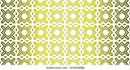 Seamless Geometric Vector Pattern. Design Paper For Scrapbook. Yellow olive color.