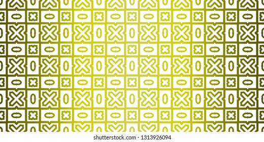 Seamless Geometric Vector Pattern. Design Paper For Scrapbook. Yellow olive color.