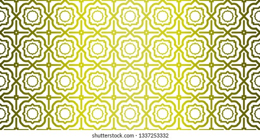 Seamless Geometric Vector Pattern. Design Paper For Scrapbook. Yellow olive color.