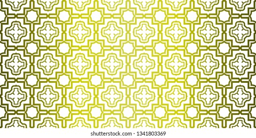 Seamless Geometric Vector Pattern. Design Paper For Scrapbook. Yellow olive color.