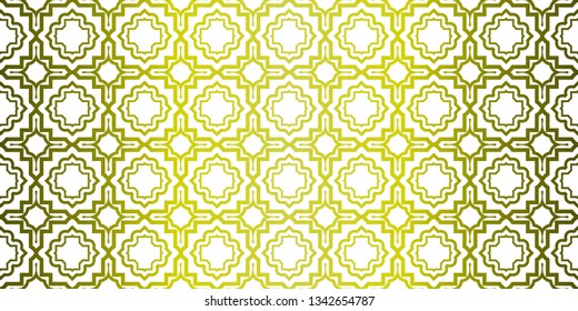 Seamless Geometric Vector Pattern. Design Paper For Scrapbook. Yellow olive color.