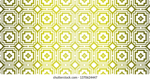 Seamless Geometric Vector Pattern. Design Paper For Scrapbook. Yellow olive color.