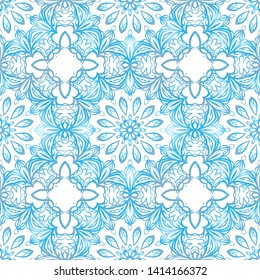 Seamless Geometric Vector Pattern. Design Paper For Scrapbook. 