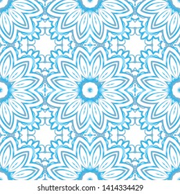 Seamless Geometric Vector Pattern. Design Paper For Scrapbook. 