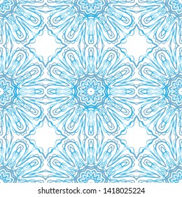 Seamless Geometric Vector Pattern. Design Paper For Scrapbook. 