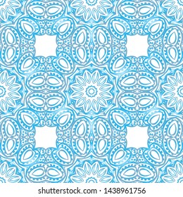 Seamless Geometric Vector Pattern. Design Paper For Scrapbook. 