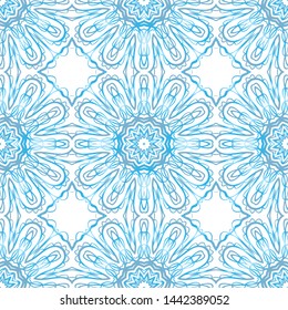 Seamless Geometric Vector Pattern. Design Paper For Scrapbook. 