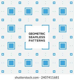 Seamless Geometric Vector Pattern Design