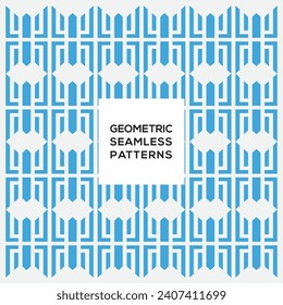 Seamless Geometric Vector Pattern Design