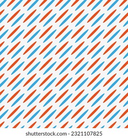 Seamless geometric vector pattern of diagonal ellipses