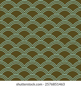 A seamless geometric vector pattern featuring curvy wave textures. Perfect for modern design projects, wallpapers, and backgrounds with a stylish, minimal, and repetitive aesthetic.