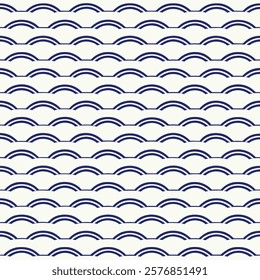 A seamless geometric vector pattern featuring curvy wave textures. Perfect for modern design projects, wallpapers, and backgrounds with a stylish, minimal, and repetitive aesthetic.