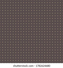 Seamless geometric vector pattern. Modern ornament with golden dotted elements. Geometric abstract pattern