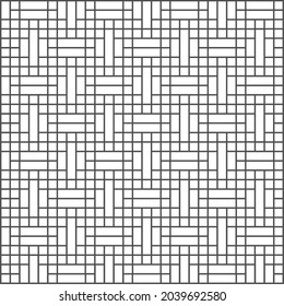 Seamless geometric vector pattern. Modern stylish texture with monochrome. simple geometric graphic design.