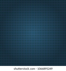 Seamless geometric vector pattern, oriental style in blue, black and neutral colors.