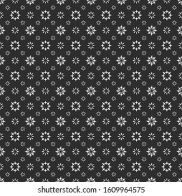 Seamless geometric vector pattern. Ornamental abstract background. Stars.