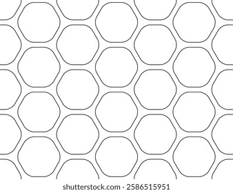 Seamless geometric vector pattern, packaging design. Texture, background, hexagons. Repeatable and editable tiles. Can be used for prints, textiles, website blogs, etc.