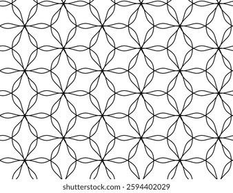 Seamless geometric vector pattern, packaging design. Texture, background, hexagons. Repeatable and editable tiles. Can be used for prints, textiles, website blogs, etc.