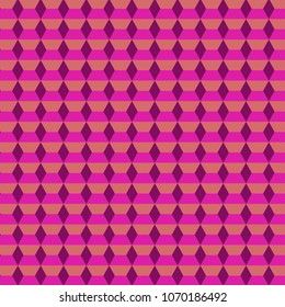Seamless geometric vector pattern pink colors. great for wallpaper, textile, fabric, decoration. pattern design