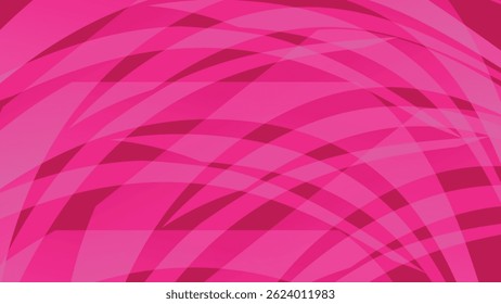 A seamless geometric vector pattern with pink and purple triangles and squares creates a colorful mosaic wallpaper design